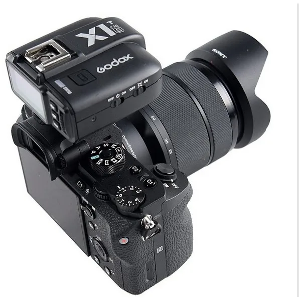 GODOX X1T-S TTL 2 4G Вспышка для фотокамер Speedlite HSS 1/8000s Беспроводной триггер студийной