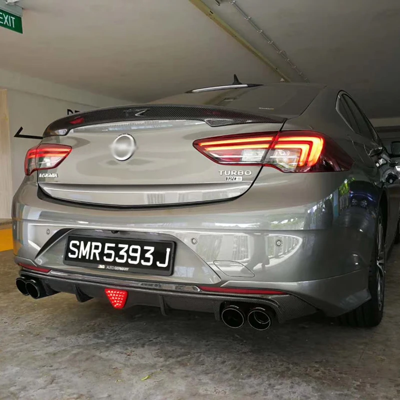 Спортивный качественный волоконный задний спойлер для багажника Buick Regal GS 2017