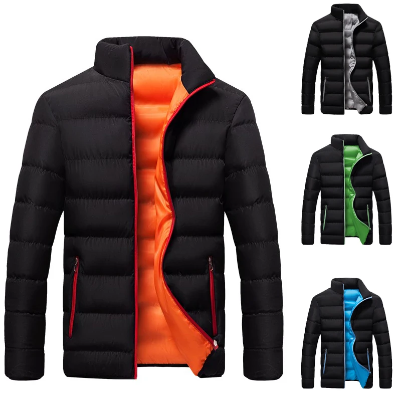Новинка 2020 мужская зимняя куртка пальто с капюшоном теплые ветрозащитные парки
