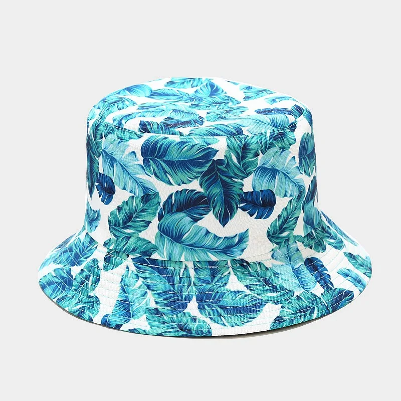 

Buy one get one free Bucket Hats Women Men Summer Hats Cartoon Print Sunscreen Sun Hats Panama Caps Fisherman Cap Sunshade