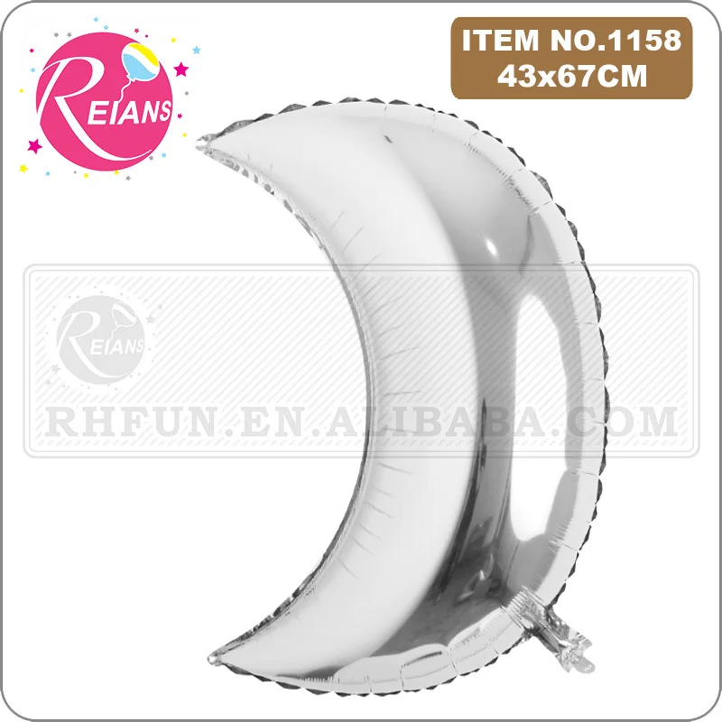 26 дюймов Большой луной фольги гелиевые шары детский душ 100 дней Дети День