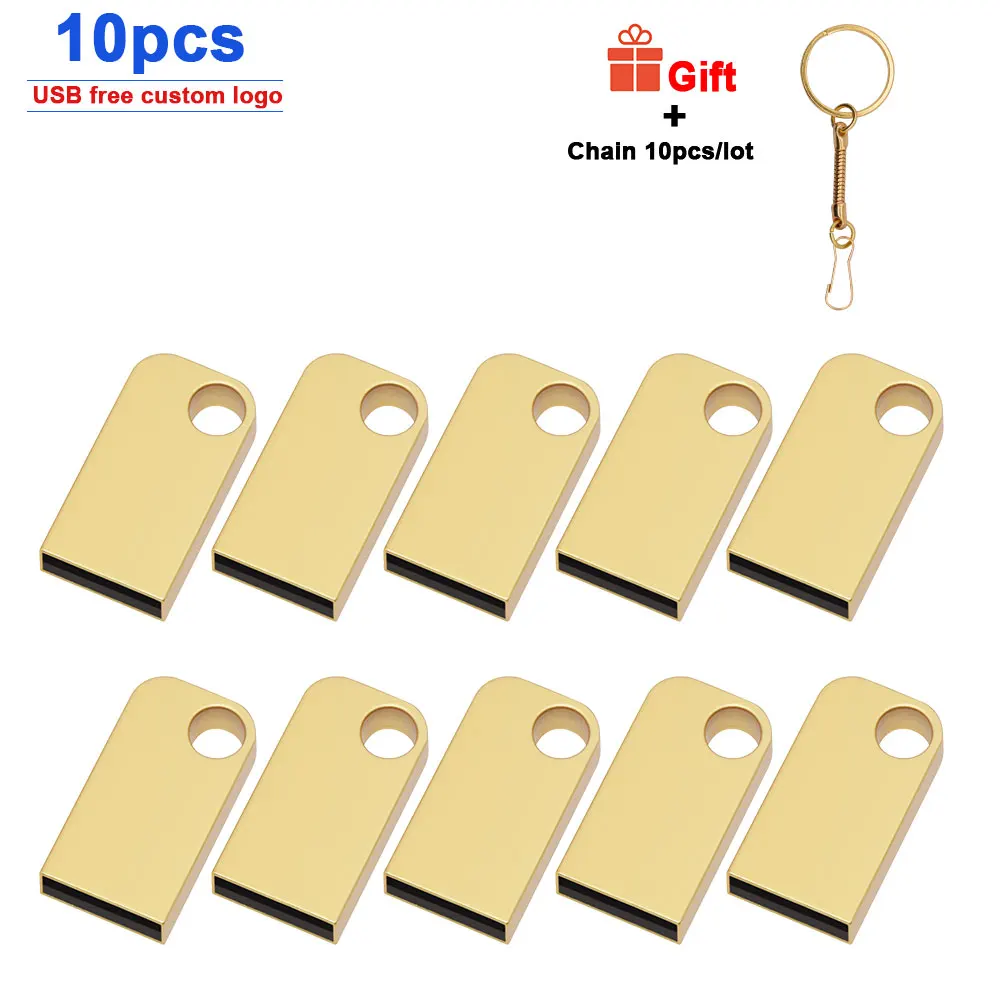 

10pcs/lot mini pendrive 8GB 16GB 32GB USB flash drive 64GB free logo pen drive Memory Drive Flash USB Stick Cool pen drive
