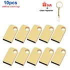 Мини-флеш-накопитель USB, 10 шт.лот, 8 ГБ, 16 ГБ, 32 ГБ, 64 ГБ, с бесплатным логотипом