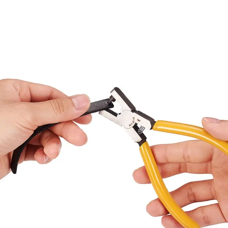 

Watch Band Leather Hole Punch Plier Universal 2.0mm Hand Strap Wrist Belt Puncher Pliers Repair Tools Suitable for Belts