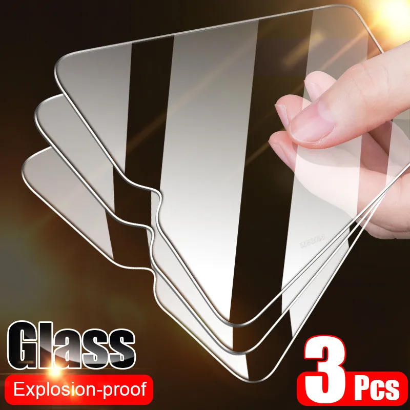 

3Pcs Tempered Glass For Huawei P30 P40 Lite P20 P Smart 2019 Screen Protector Protective Glass on Mate Honor 30 20 10 Lite 8X 9X