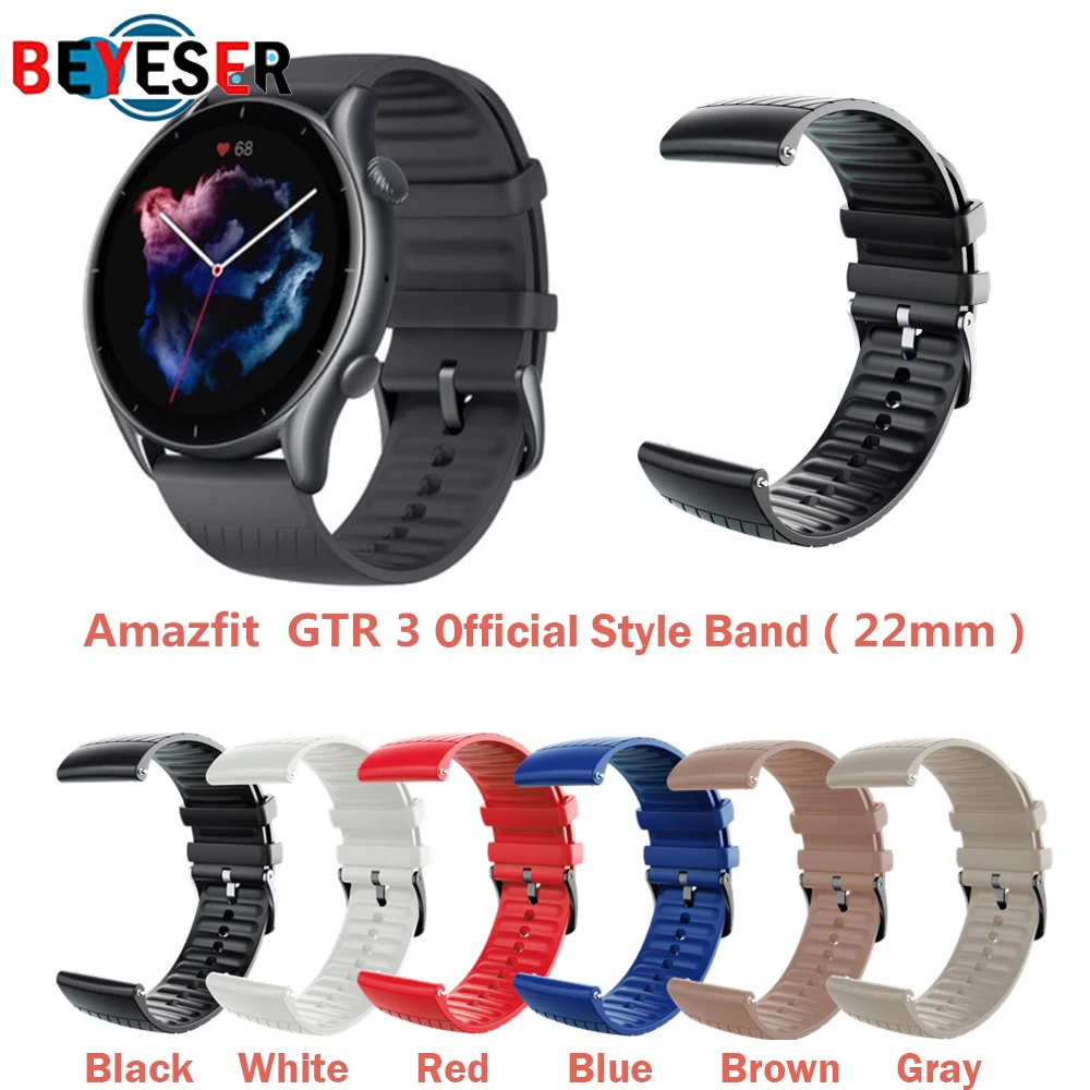 

GTR 3 Strap for Huami Amazfit GTR3/ GTR 3 PRO Watchband Offical Bracelet for GTR3 GTR 2 2e eSIM GTR 47mm Smart Watch Accessories