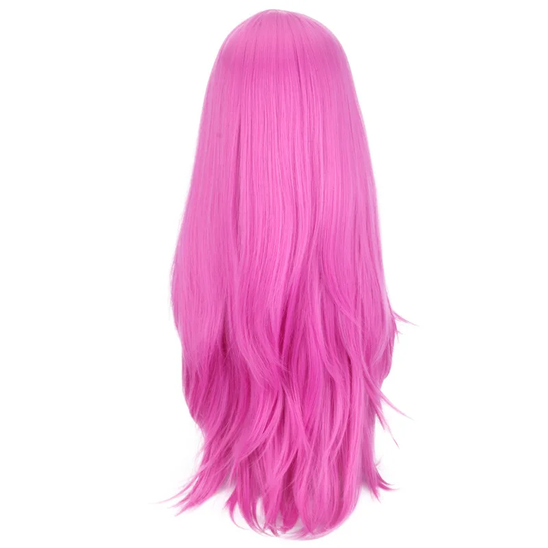 JOJO's Bizarre Adventure Golden Wind Diavolo Pink Long Wig Cosplay Costume Heat Resistant Synthetic Hair Men Women Wigs |