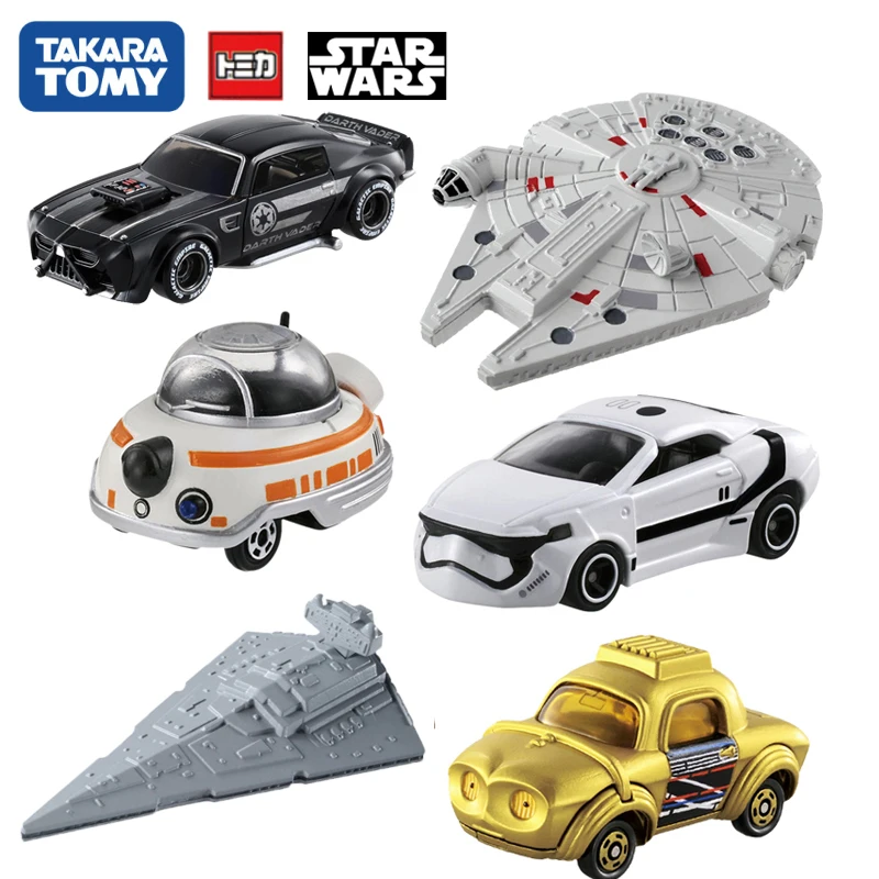 

Takara Tomy Tomica литые автомобили, игрушки, модель автомобиля из сплава, Звездные войны, белый солдат, искусственные Аниме фигурки, литые детские и...