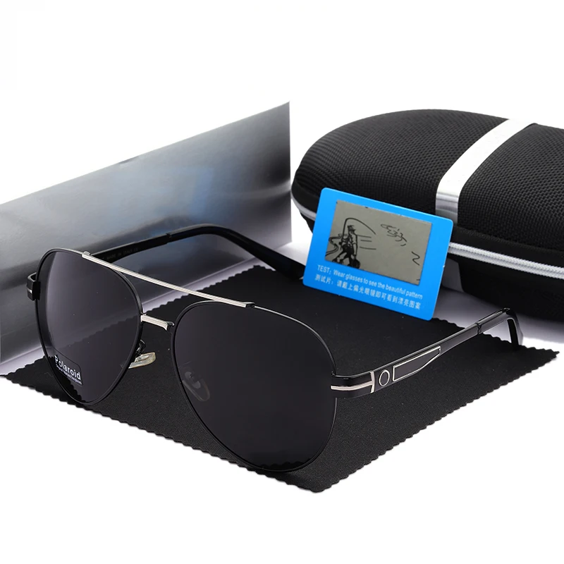 Классические брендовые солнцезащитные очки для мужчин Авиатор из