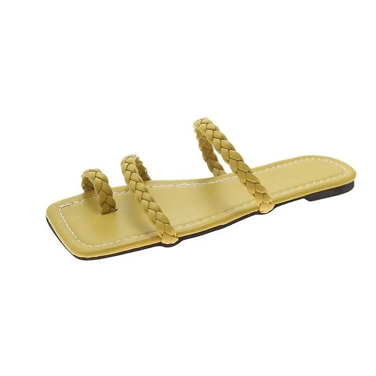 

2021 Women Sandals Weave Ladies Platform Shoes Roman Bohemian Beach Sandalias Female Footwear