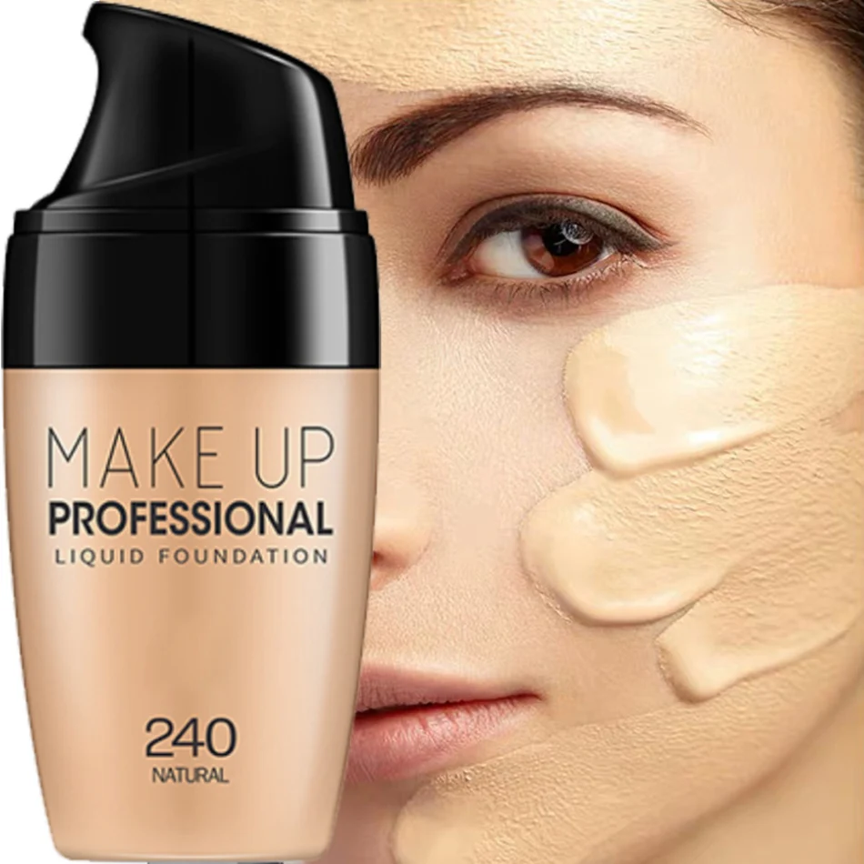 

Liquid Makeup Foundation Waterproof Long-lasting Concealer Professional Makeup Matte Base Flawless Make Up Cosmetics Maquiagem