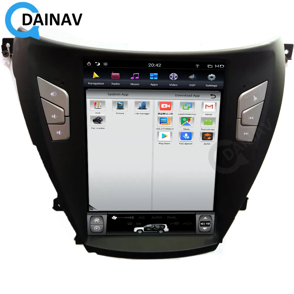 

Vertical screen Car DVD Multimedia Player For Hyundai Elantra 2012 2013 2014 2015 2016 Radio GPS Navigation DVD Player