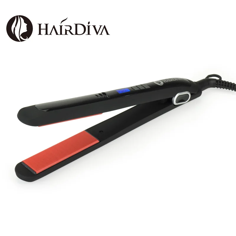 HairDiva выпрямитель для волос нано Шелковый Керамический нагревательные плиты