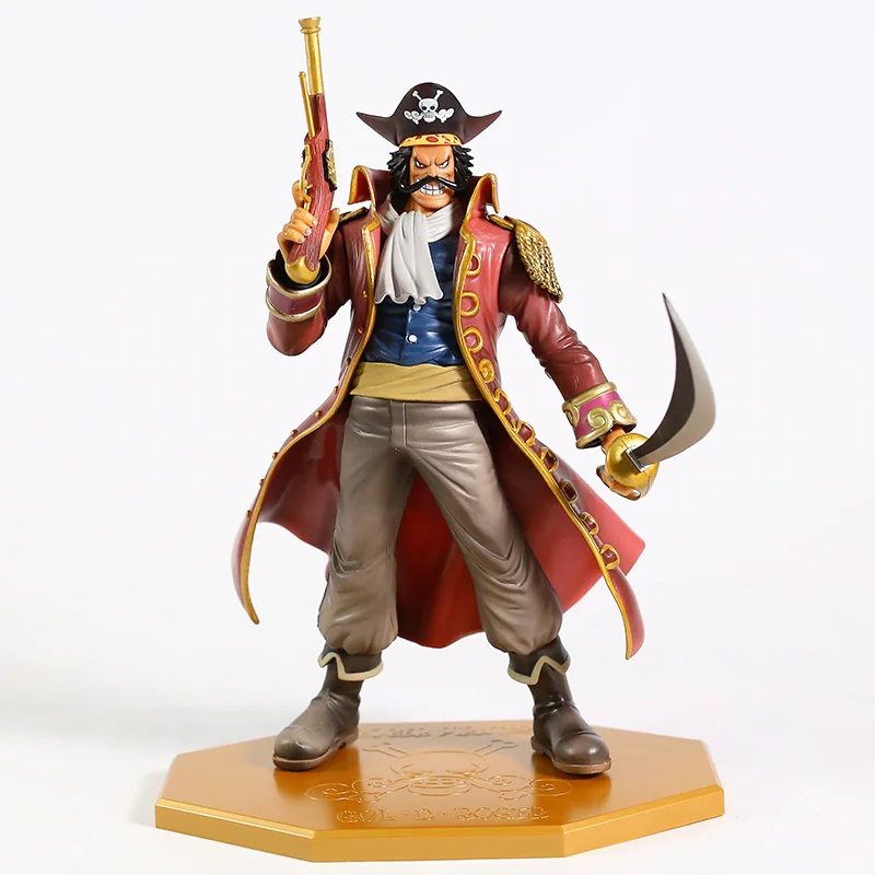 ПВХ фигурки героев Аниме: Гол Д Роджер Золотая отличная модель на 10-ю годовщину