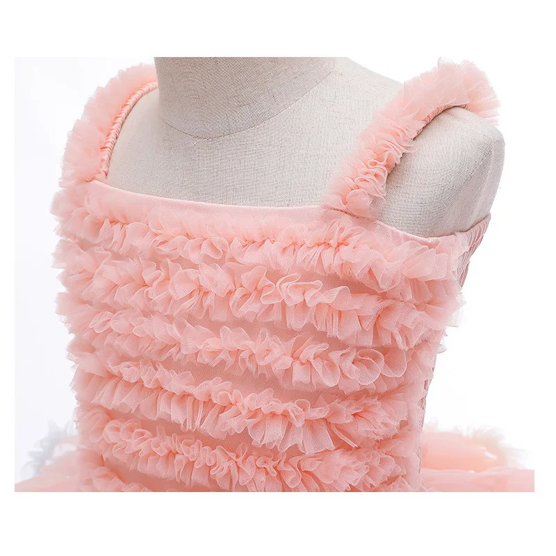 Infant Baby Girls Ballet Dance Tutu Dress Puff Cake Smash 1 2 3 4 5 6 Year Kids Birthday Newborn Baptism Dresses | Тематическая