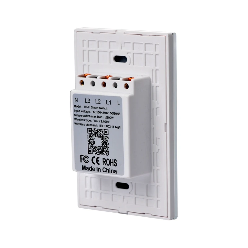 Wi-Fi светодиодный диммер переключатель 110V затемнения Панель коммутатор связанный
