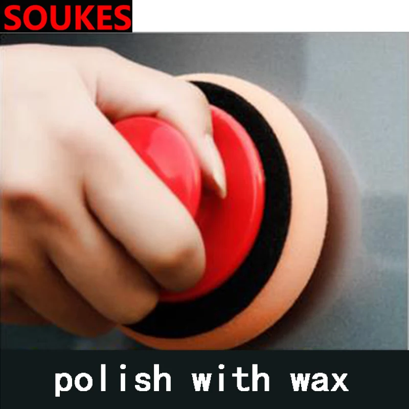 Губка с полировочным диском для ухода за автомобилем губка очистки Hyundai Creta Tucson