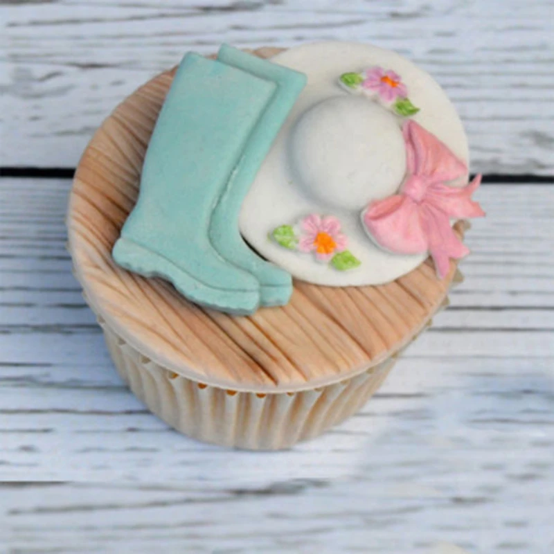 Garden Tools Flower Pot Vase Silicone Mold Cupcake Fondant Decorating Baking Candy Chocolate Gumpaste Molds | Дом и сад