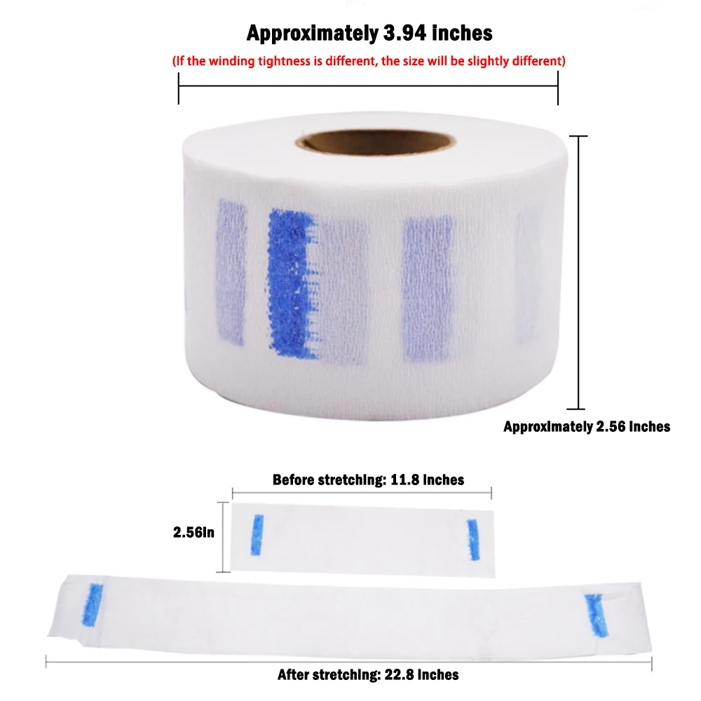 Шеи рюшами рулон Бумага профессиональная машинка для стрижки волос резки салон