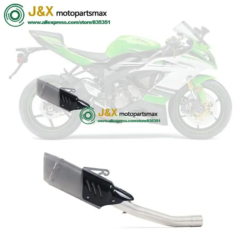 Полная система слипоны для kawasaki ZX10R ZX-10R глушитель мотоцикла Escape модифицированный