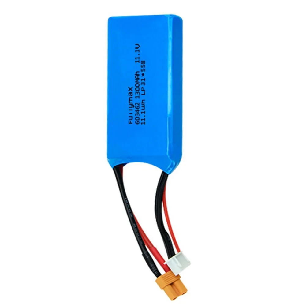 Обновленная батарея Lipo 11 1 в 1300 мАч для WLtoys X450 Airplane FPV RC Drone запасные части замена