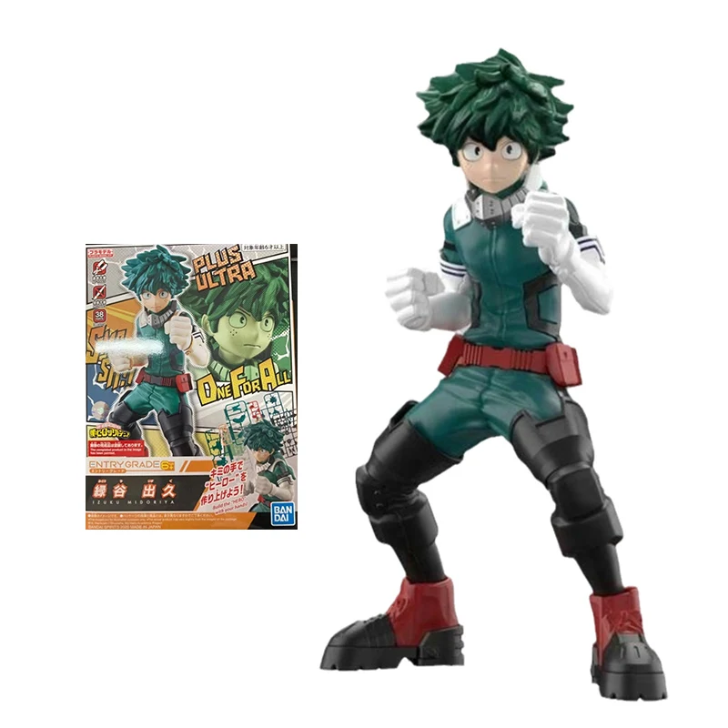 

Bandai My Hero Academia Figure ENTRY GRADE EG Midoriya Izuku Anime Figure Genuine Model Action Toy Figure Toys for Children