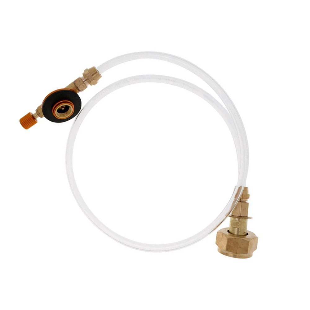 

Propane Refill Adapter LP Gas Flat Cylinder Tank Coupler Inflatable Valve 1Pc