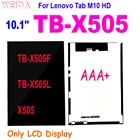 ЖК-дисплей 10,1 дюйма AAA + для Lenovo Tab M10 HD TB-X505, TB-X505F, TB-X505L, X505, сменный ЖК-дисплей только для Lenovo TB-X505