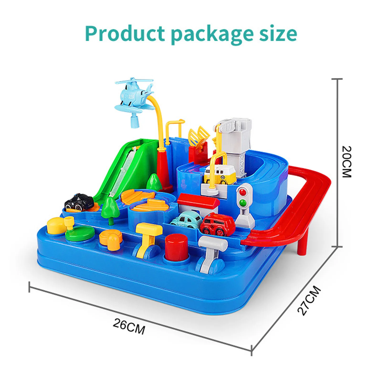 

Car Adventure Toys Race Tracks Car Game Toys Newborn Baby Safe Smooth Montessori Traffic Toys For Children Christmas Gifts