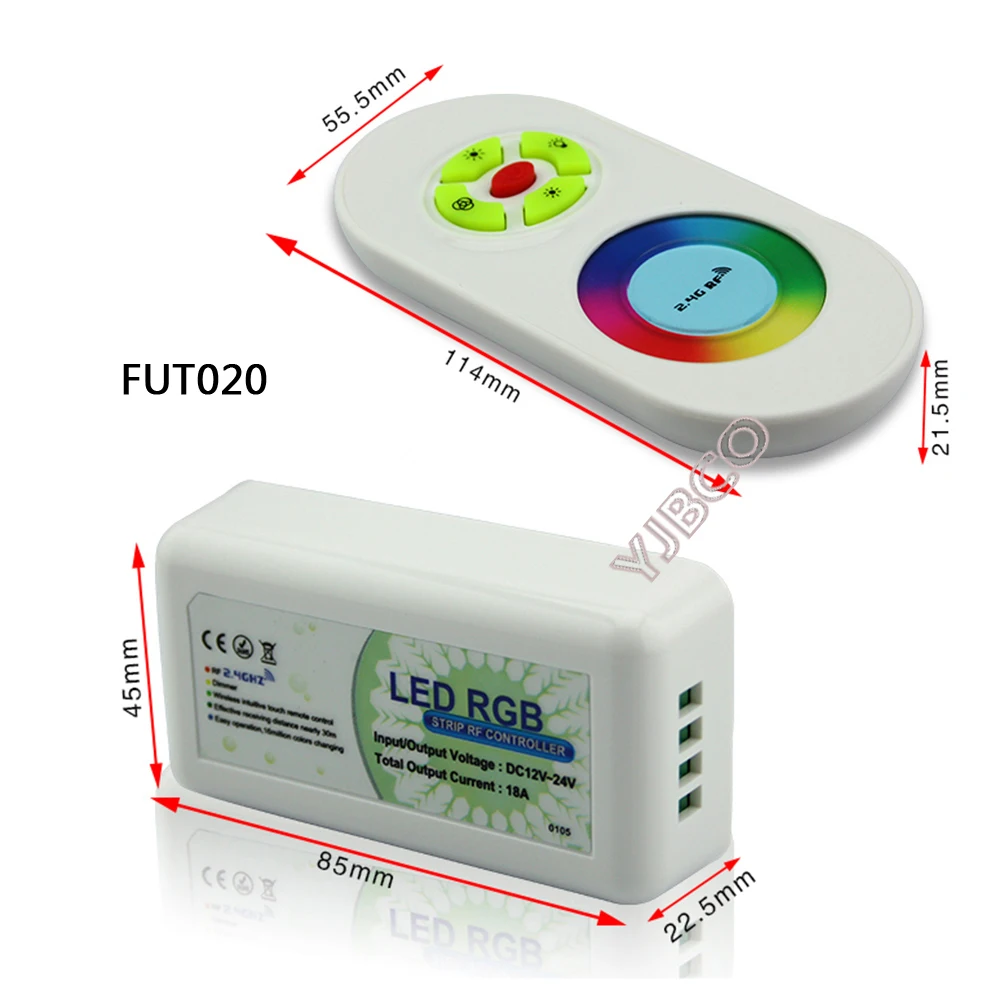 Miboxer 2 4G Светодиодная лента диммер сенсорный двойной белый/RGB/RGBW контроллер
