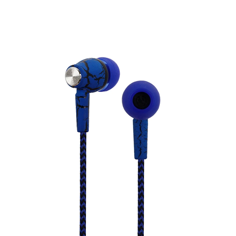 Трещины наушники бас Hi-Fi стерео с микрофоном Проводная гарнитура для Xiaomi Android IOS