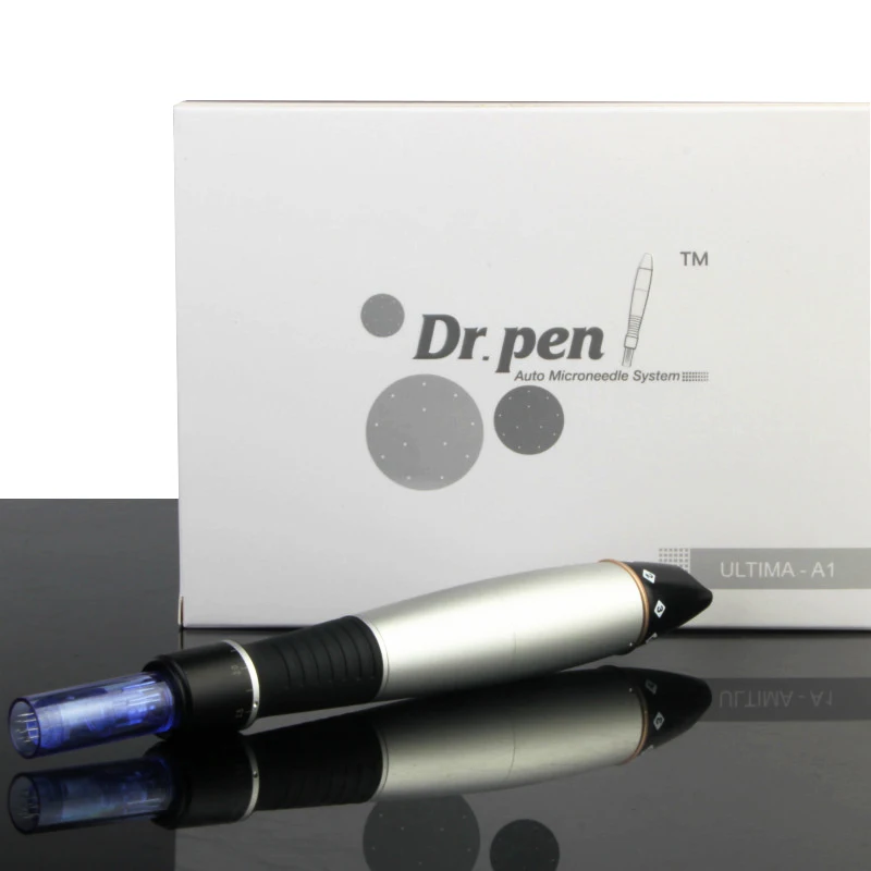 Dr.Pen Ultima A1 электрическая Дерма ручка с 50 шт. микроиглы мезотерапия авто микро иглы