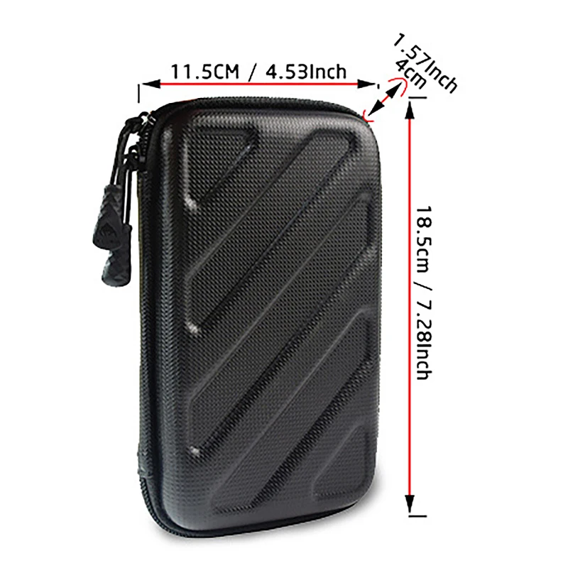 Жесткий чехол 4 слота органайзер для часов водонепроницаемый путешествий
