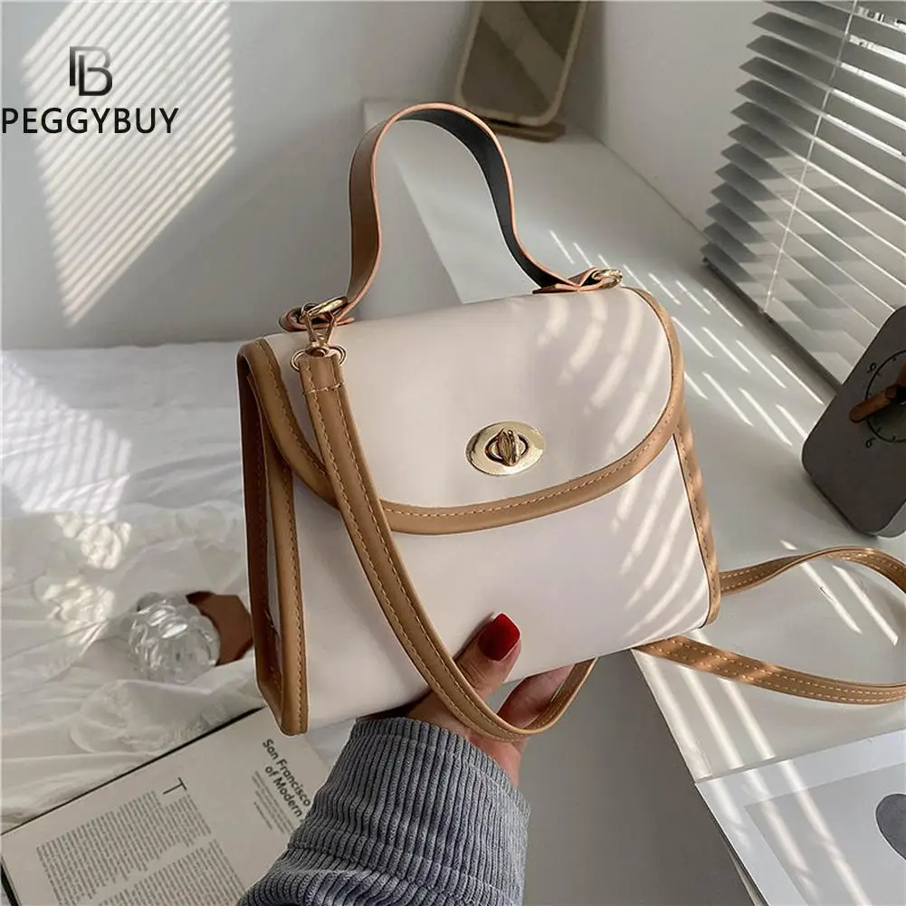 

Сумка-мессенджер женская из искусственной кожи, с металлическим замком