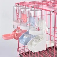 pet automatic drinking fountain hanging cage water dispenser pigeon bunny drinking water bowl for cats dogs small pets
