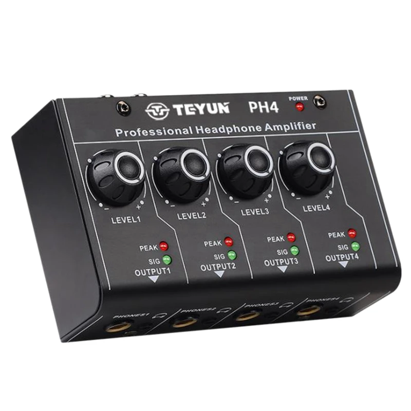 

Audio Interface for Recording, Streaming and Podcasting With Dual RCA Inputs Eight Outputs AC12V 300MA Powered-US PLUG
