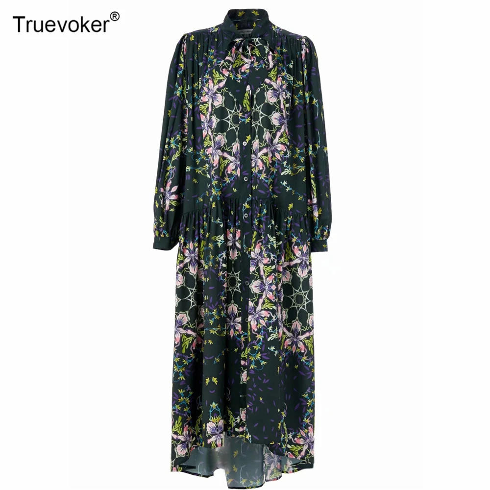 Truevoker взлетно посадочной полосы праздник свободные макси длинное платье для
