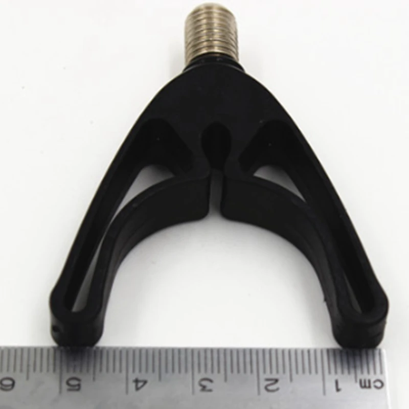 

Black Nylon Plastic Bracket Head Sea Pole Pole Fork Accessories M3/8 Rod Holder Brackets Head Fishing Tools