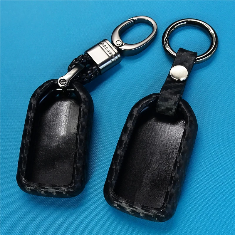 

1Pc Carbon Fiber Silicone Rubber Anti-scratch Key Protection Cover Fit for Honda 2016 2017 CRV Pilot Accord Civic Styling Parts