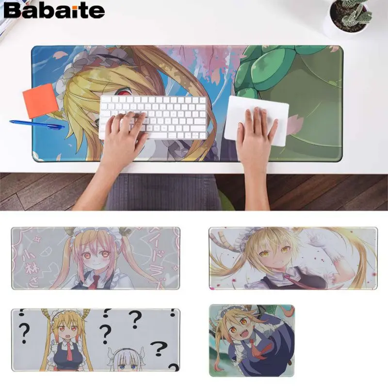 Подарочный коврик для Babaite мальчика Kobayashis dragon maid подгонянные коврики мыши