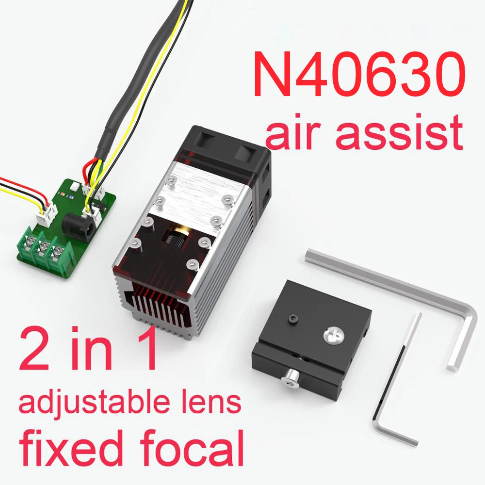 

NEJE N40630 CNC Laser Module Laser cutter Head Set 450nm Blue Lase for Laser Engaving Cutting Machine Wood Router / Marking Tool