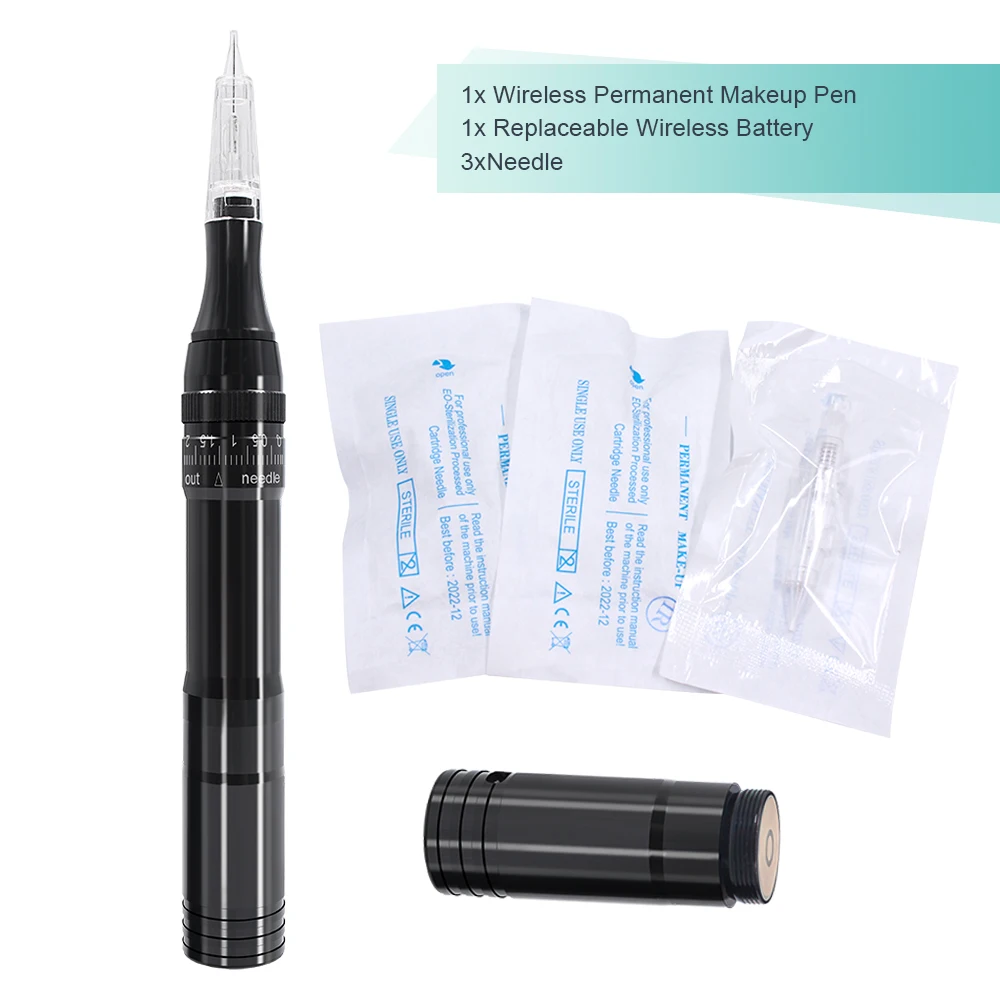 Беспроводной Перманентный макияж машина пму ручка Перезаряжаемые Батарея для