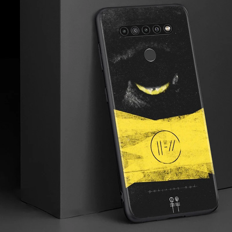 

Twenty One Pilots 21 Pilots for LG G8 G8S G8X V30 V35 V40 V50 V60 ThinQ Q60 K40 K50 K51 K61 K71 K92 K62 Soft Black Phone Case