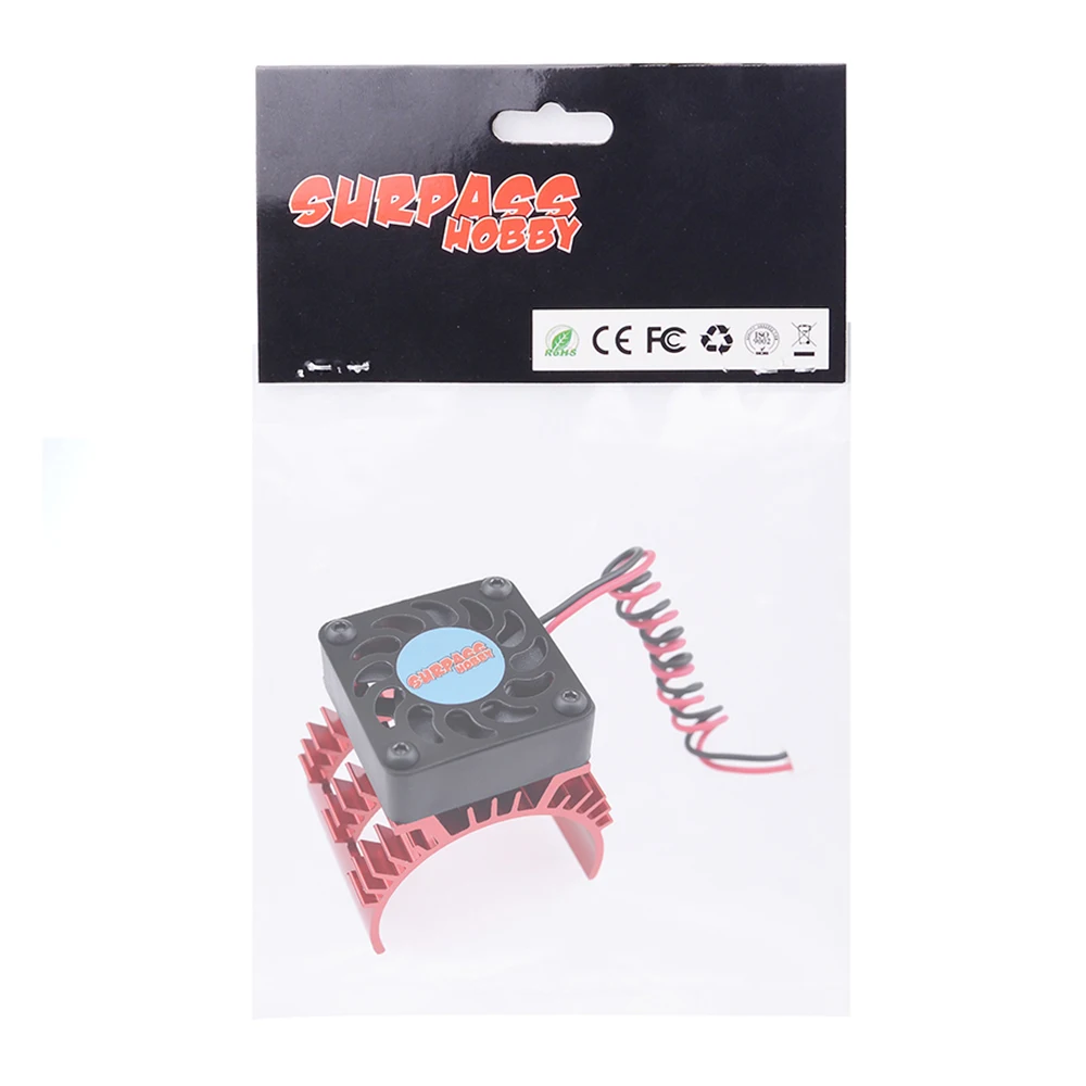 SURPASS HOBBY Cooling Fan Heatsink for 1/10 RC Crawler Car 3650 Rocket 3660 3674 Brushless Motor JLB Cheetah 144001 A979 A959B | Игрушки и