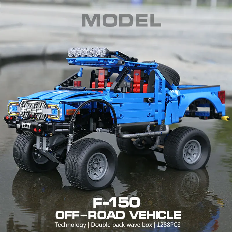 Yeshin 701970 F 150 Raptor машина пикап модель совместима с новой технической серии