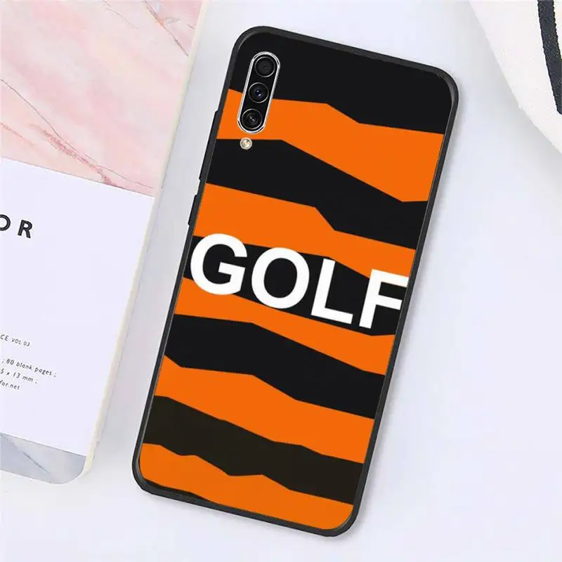 

golf Tyler the creator rapper Phone Case For Samsung galaxy S 9 10 20 A 10 21 30 31 40 50 51 71 s note 20 j 4 2018 plus