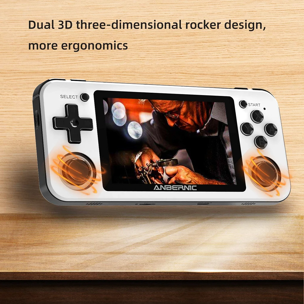 

NEW RG351P Retro Game Console RK3326 Linux System PC Shell PS1 Game Player Portable Pocket RG351 Handheld Game Console