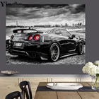 Набор для алмазной живописи 5d, спортивный автомобиль, гоночный Nissan GTR Skyline, алмазная вышивка, Полная работа, квадратная, круглая, искусственная кожа, Новинка