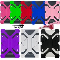 silicone stand case cover for microsoft surface 23gopro 12 with bracket function shockproof protective case free stylus