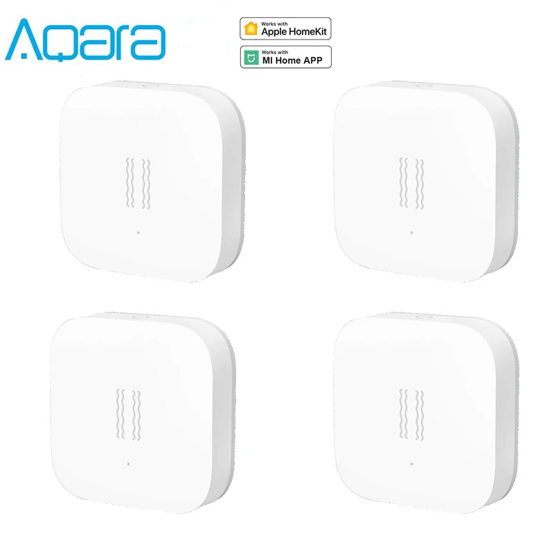 Умный датчик вибрации Xiaomi Aqara Zigbee обнаружения движения и аварийной сигнализации